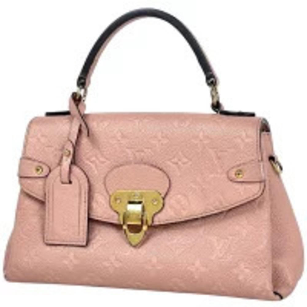 Louis Vuitton Georges Handbag Monogram Empreinte Rose Pink Poudre Pink